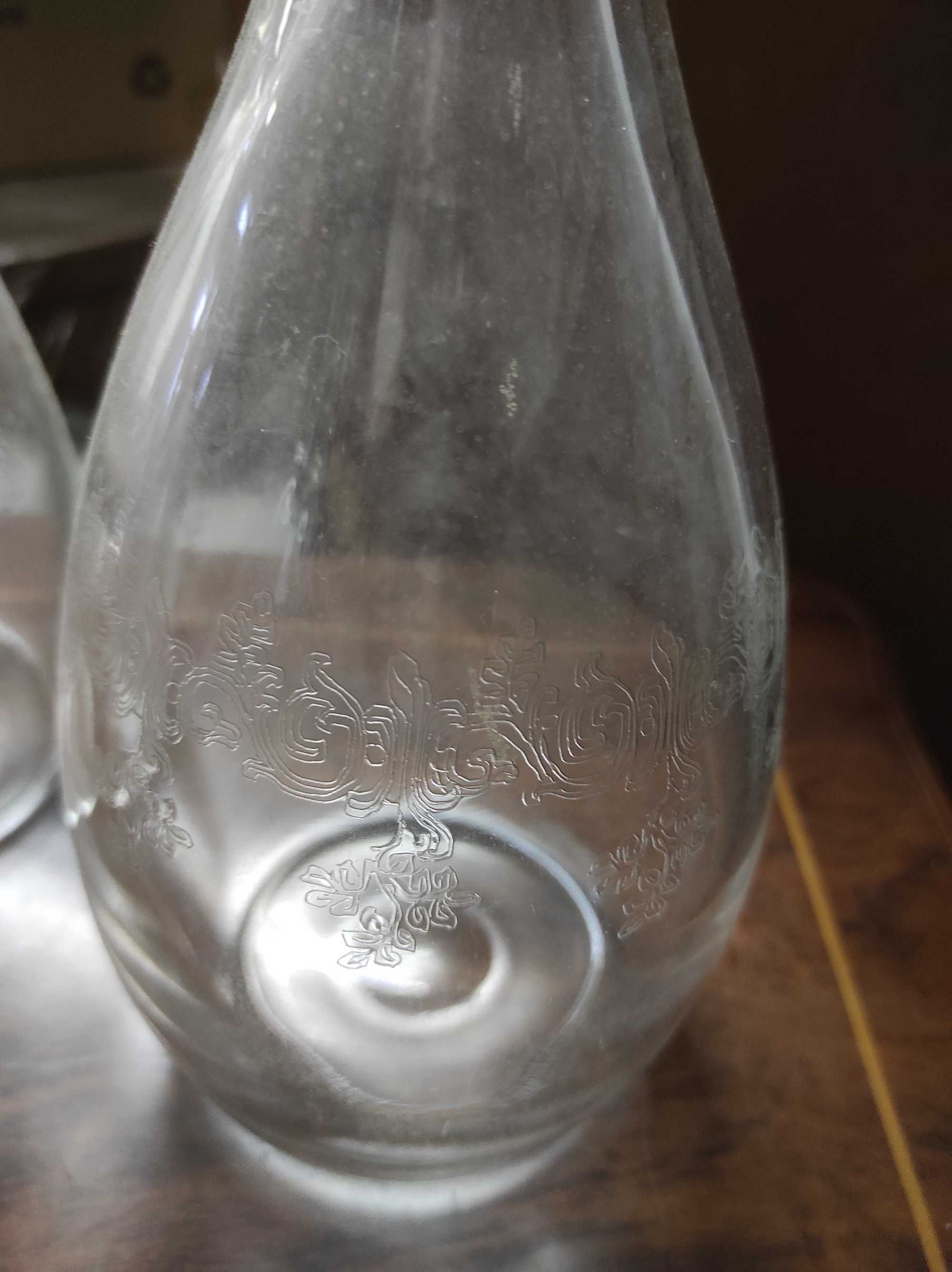 4 garrafas de Cristal d'Arques
