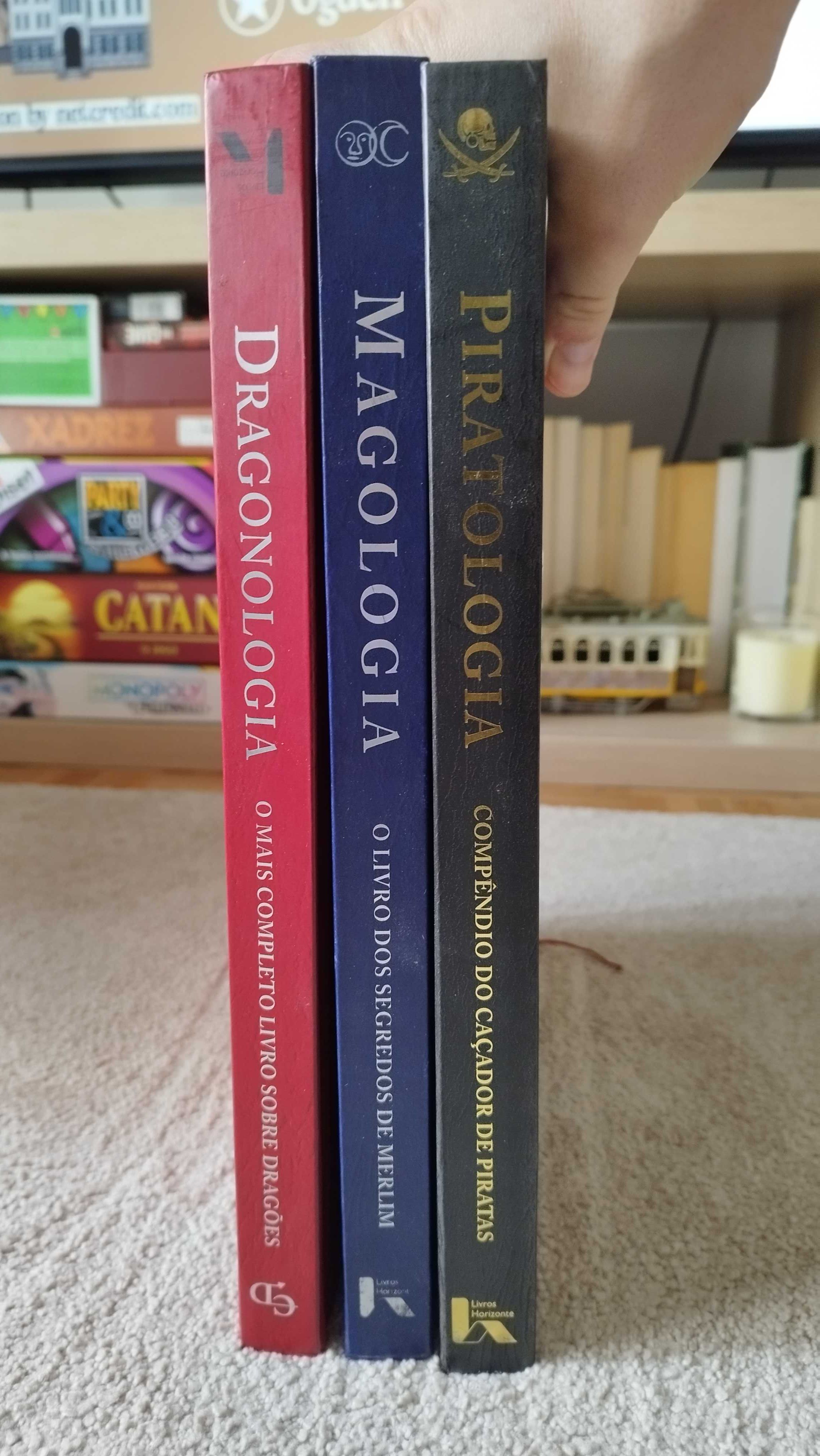 Piratologia, Magologia, Dragonologia - Livros Horizonte