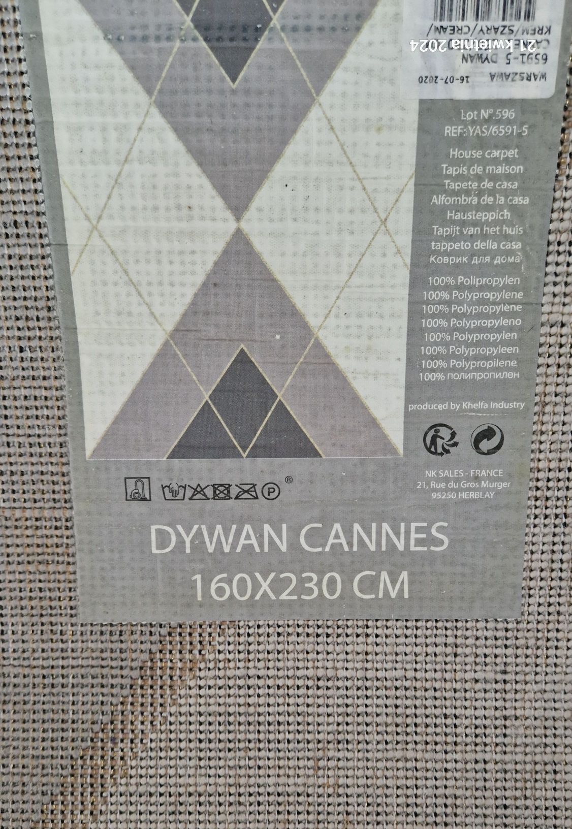 Dywan Cannes 160x230