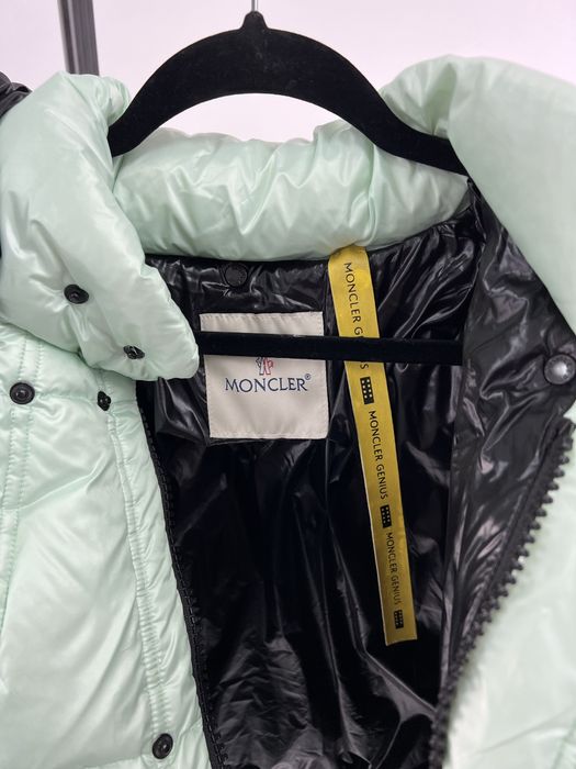 Пуховик 7 MONCLER Fragment Hiroshi Fujiwara Anthemy Green