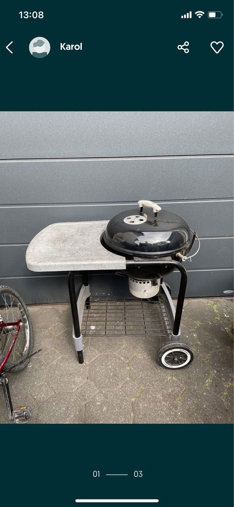 Grill Weber używany