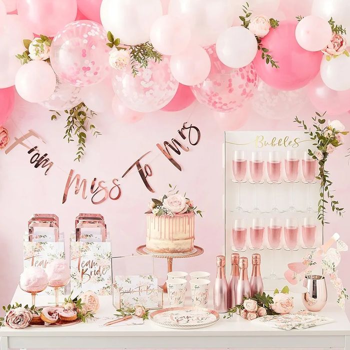 Despedida solteira decoração estandarte "From MIss to Mrs." ENVIO GRÁT