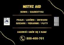 Serwis AGD Naprawa Pralek, Zmywarek, Lodówek, Piekarników, DUŻE AGD