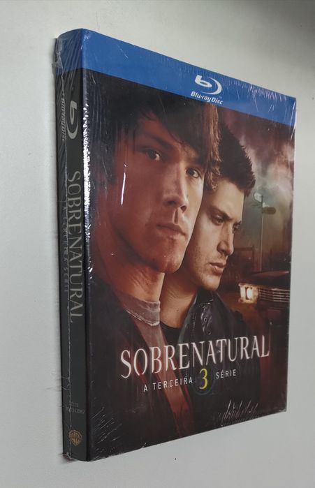 Blu-ray Sobrenatural 3.ª Temporada - novo
