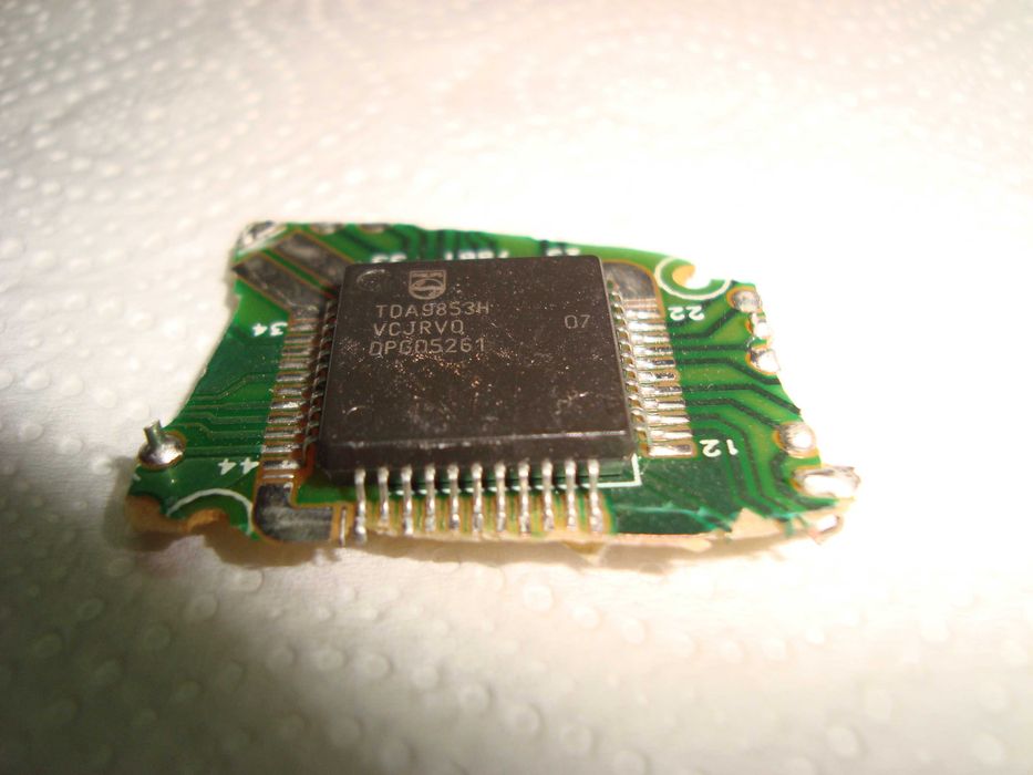 Звуковой процессор демонтаж 100% рабочий. TDA9853H