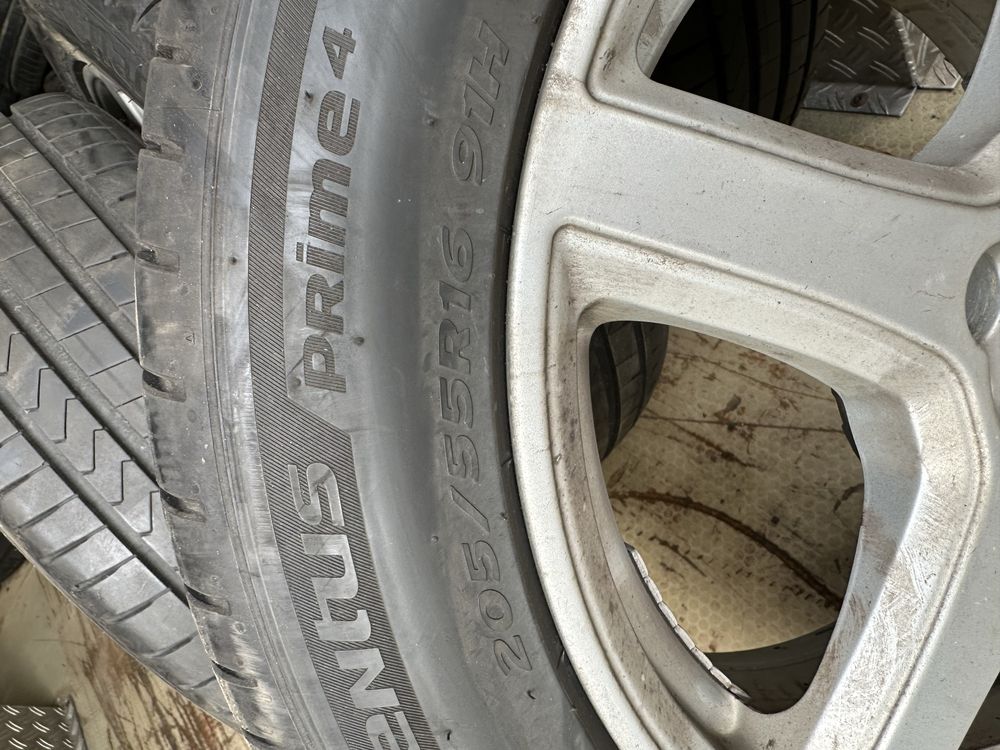 Komplet opon i felg Hankook Ventus Prime 4 205/55 r16 91H felgi Autec