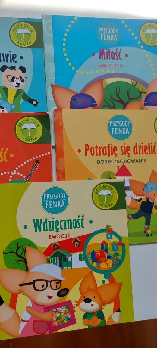 Sprzedam zestaw książek Przygody Fenka