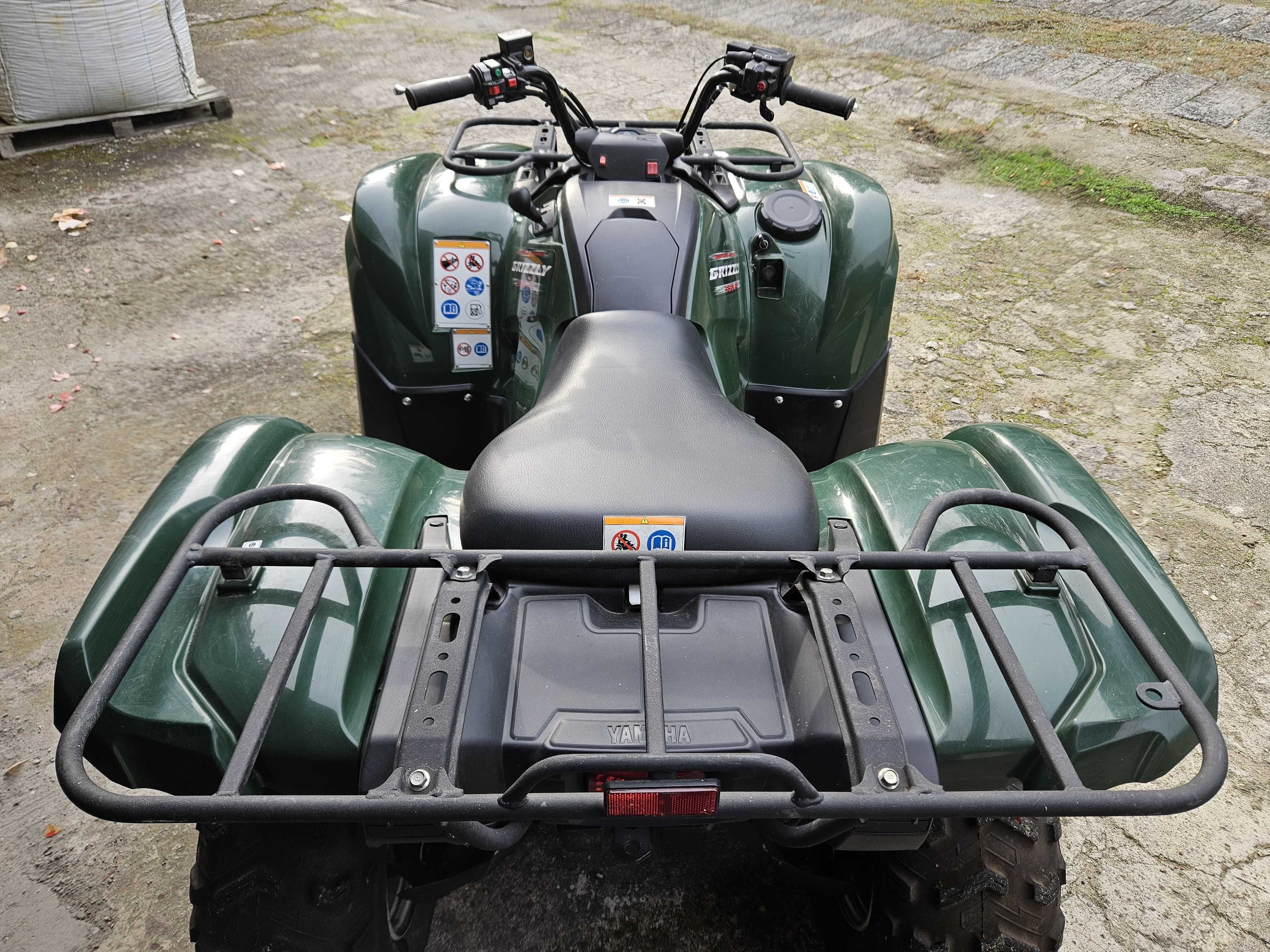 Yamaha Grizzly 2011 w wyciągarką