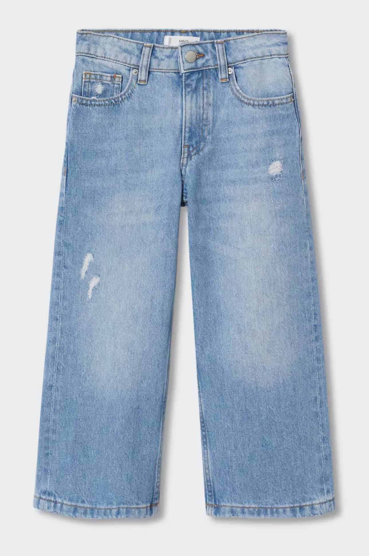Mango nowe spodnie jeansy culotte kuloty 13 14 lat 164