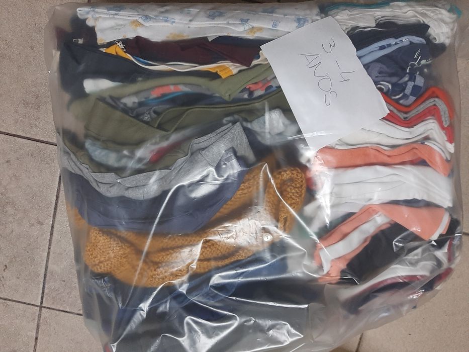 Lote Roupa 3-4anos