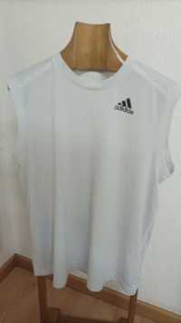 T-shirt Adidas treino Homem Branca