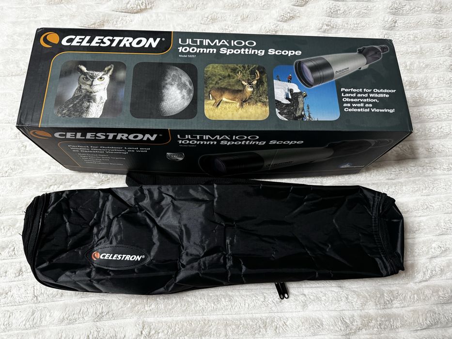 Телескоп підзорна труба Celestron Ultima 100 22x66-100 mm