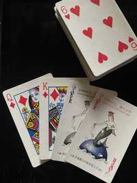 Kolekcjonerska chińska talia kart do gry 54 karty