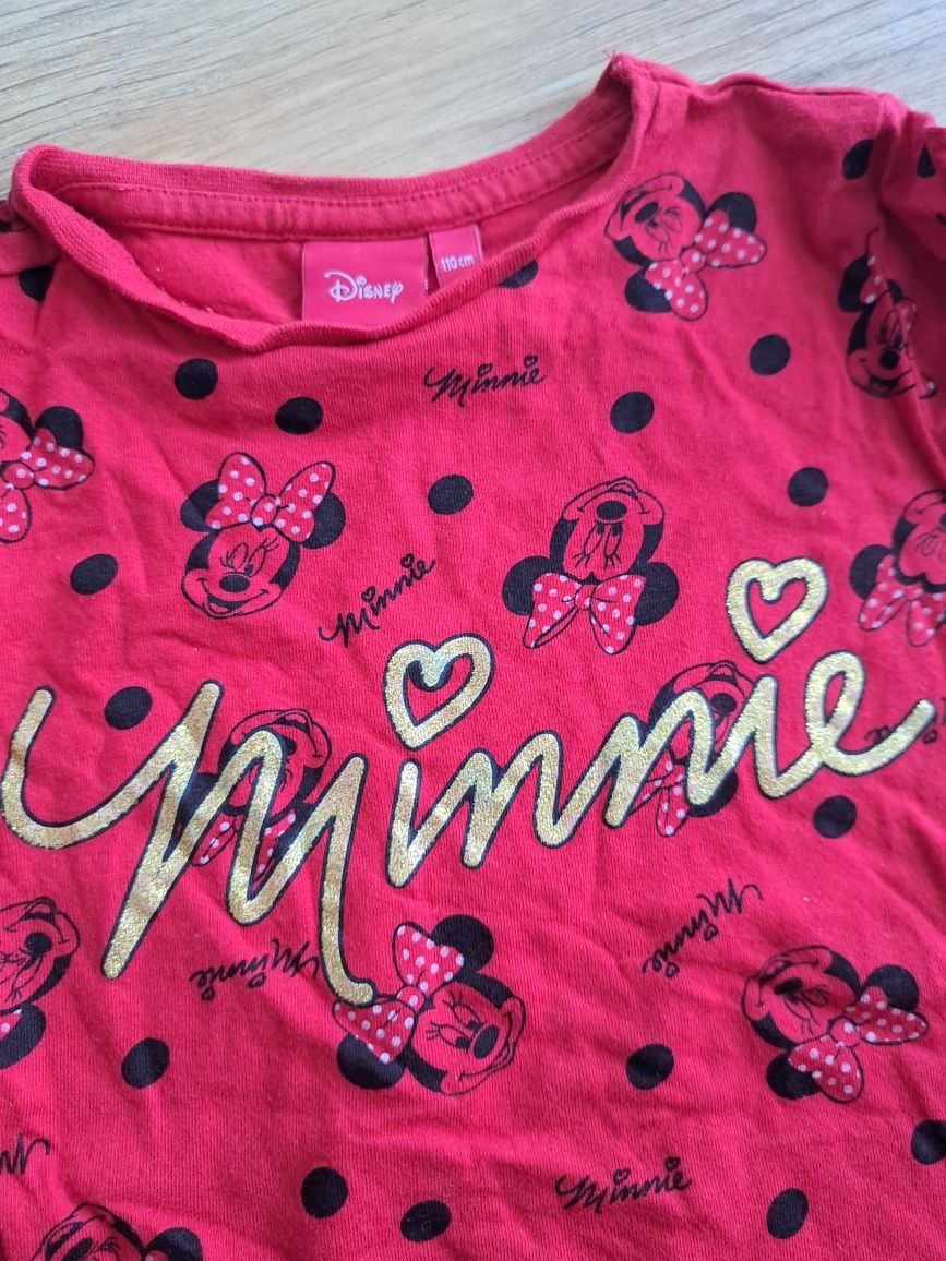 Pepco Disney Minnie Mouse Myszka bluzka z długim rękawem rozmiar 110