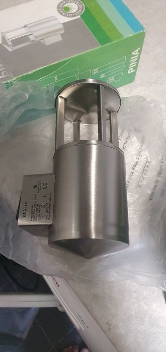 Kinkiety zewnętrzne (3sztuki) inox Pinia Sanneli Design