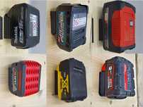 Parkside makita dewalt Milwaukee einhell ryobi bosch uchwyt bateria ak