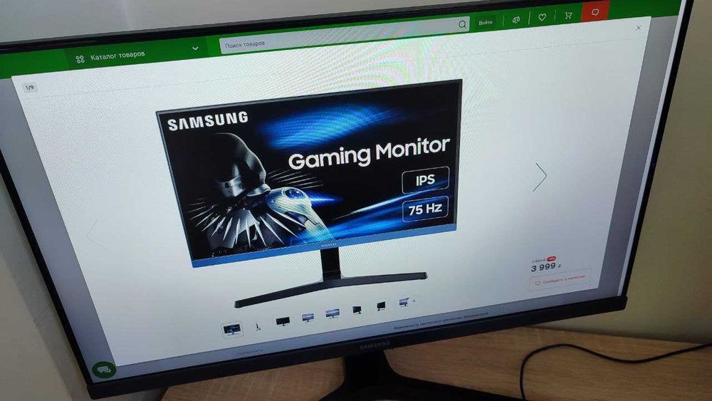 Отличный Монитор Samsung S24R358FZ (LS24R358FZIXCI) 23,8''