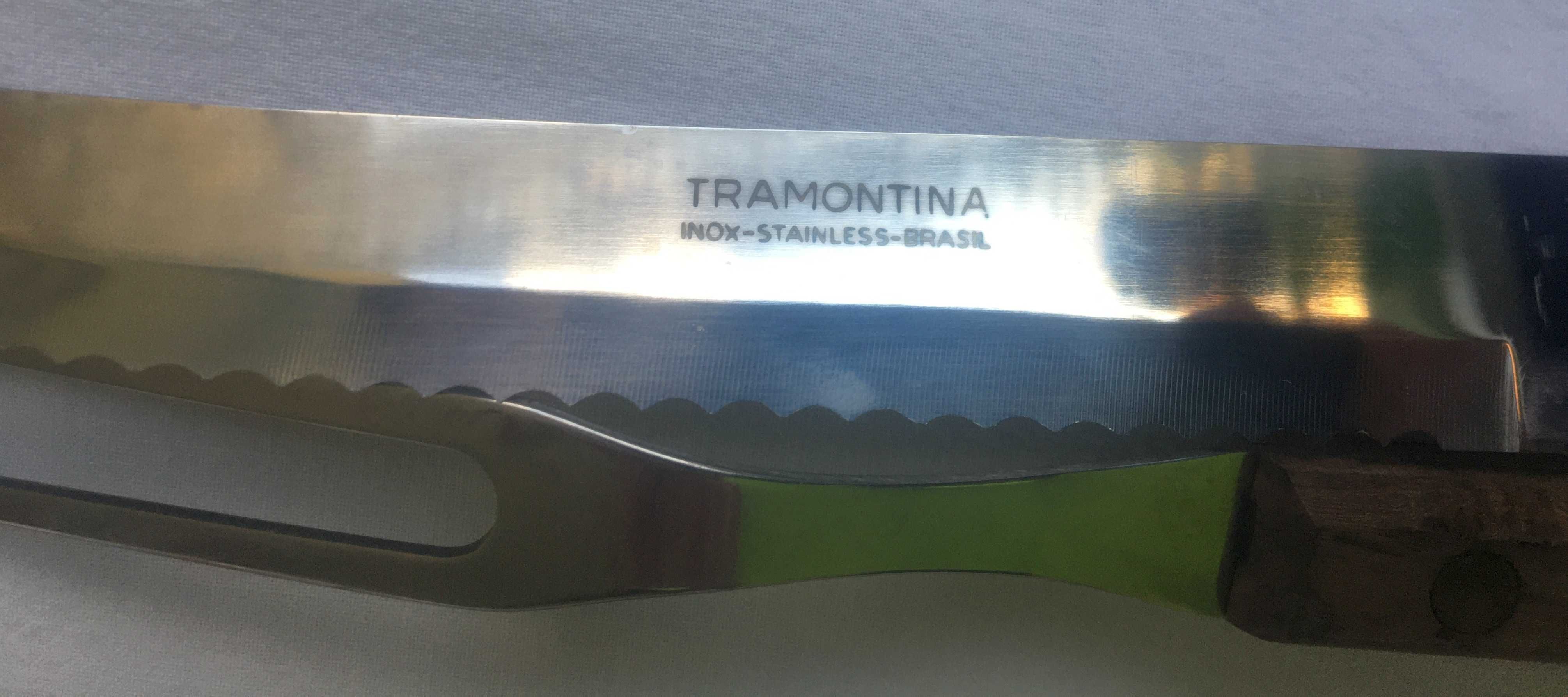 Nóż i szpikulec TRAMONTINA Inox do mięs