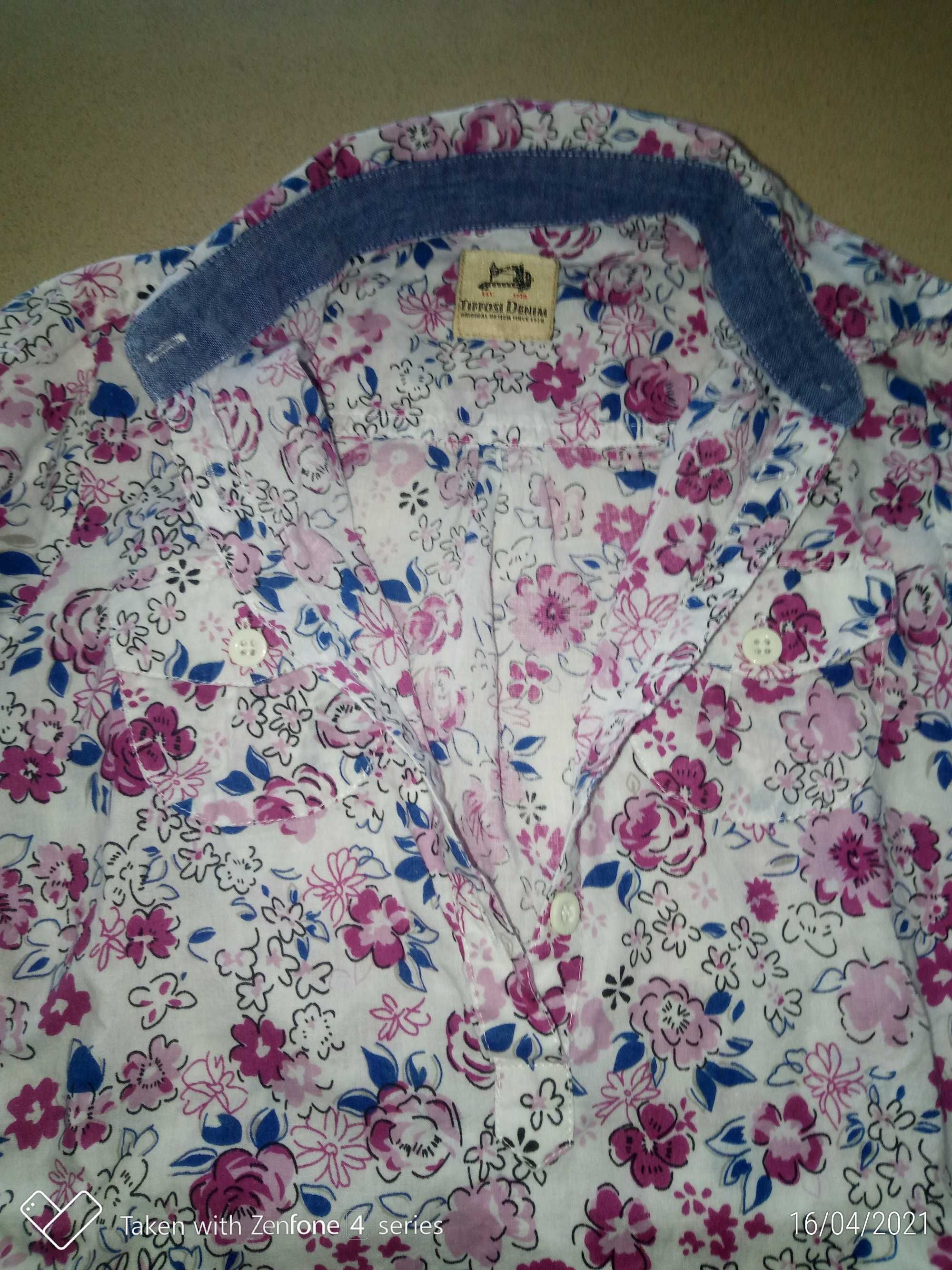 Camisa de menina 7/8 anos TIFFOSI