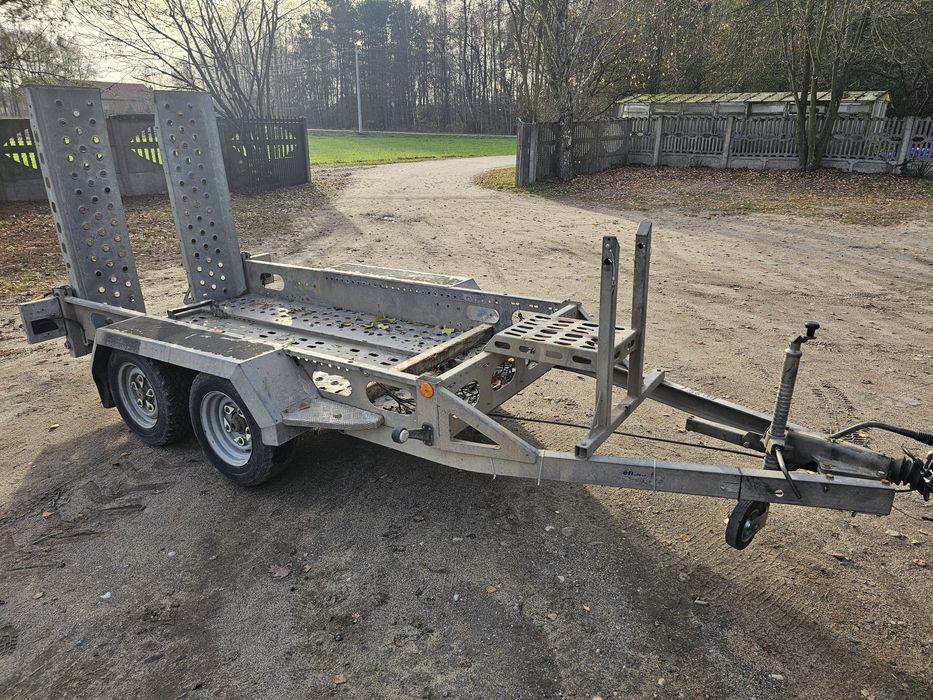 Przyczepa laweta pod minikoparkę INDESPENSION 2,7t, ifor williams