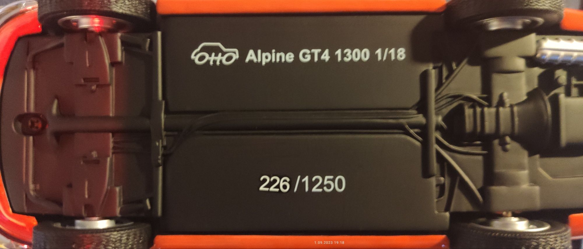 Alpine GT4 1300 OTTO 1:18