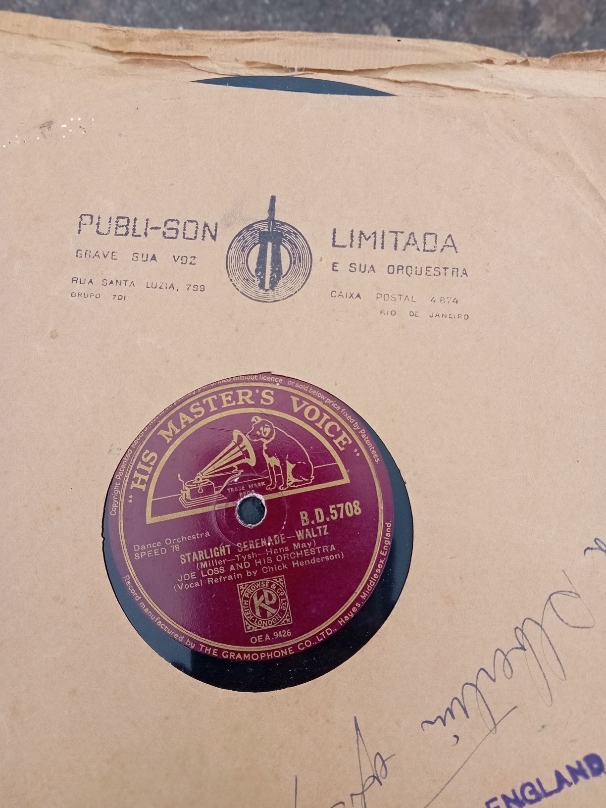 Discos de gramofone
