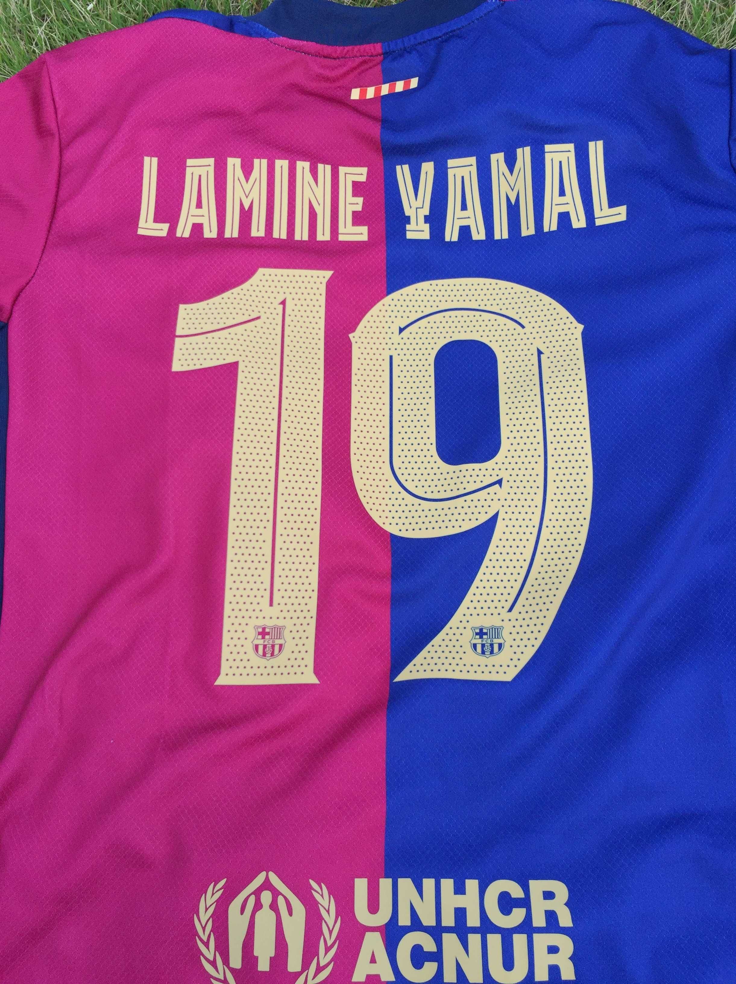 Koszulka  Barcelona 24/25 No.19 Lamine Yamal (domowa) S-3XL