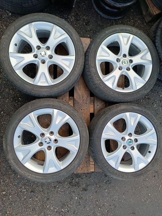 Alufelgi 17 Skoda Octavia Yeti Superb VW Seat Audi 5x112 ET54
