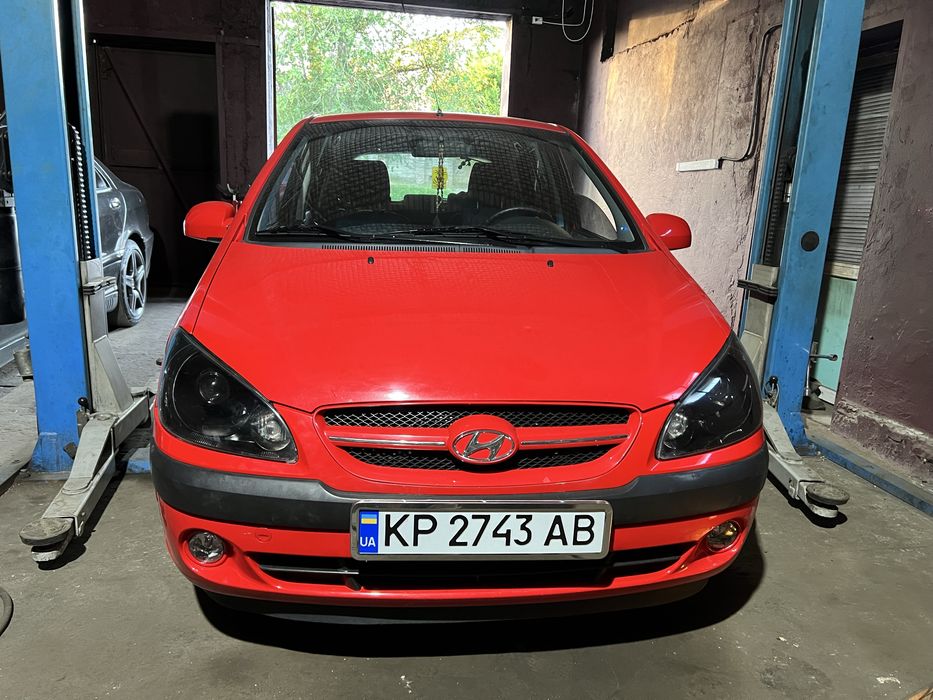 Hyundai getz 2007 1.4 г/б