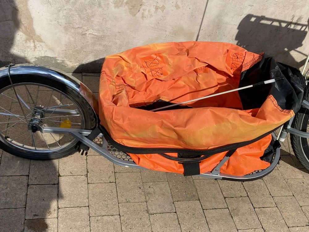 Przyczepka rowerowa, bagażowa.