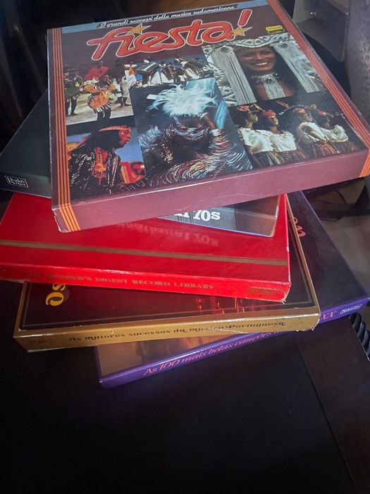 80 discos de vinil