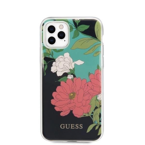 Guess Guhcn58Imlfl01 Iphone 11 Pro Czarny/Black N°1 Flower Collection