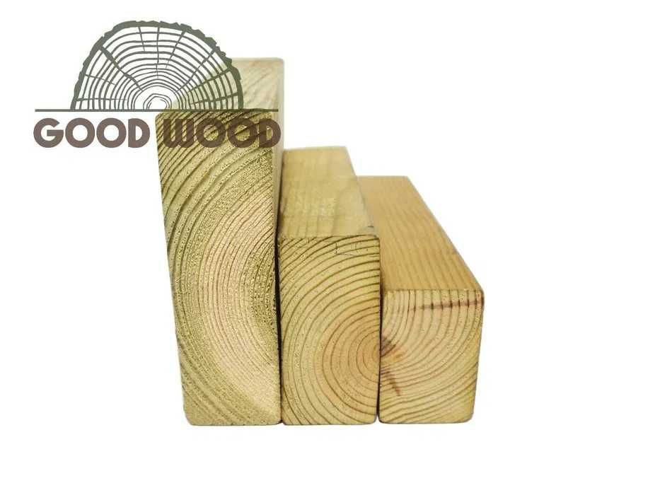 Drewno c24 IMPREGNOWANE CIŚNIENIOWO 45x145 legary kantówki SZWEDZKIE