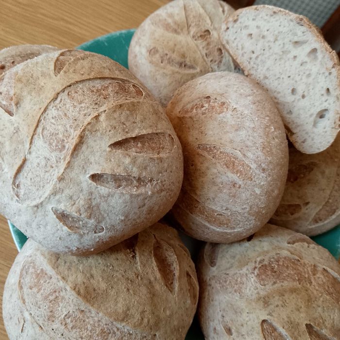 Bezglutenowe bułeczki na zakwasie ryzowym