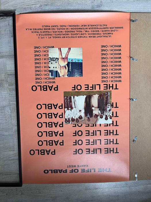 Plakat Kanye West The Life of Pablo 50 x 70 cm