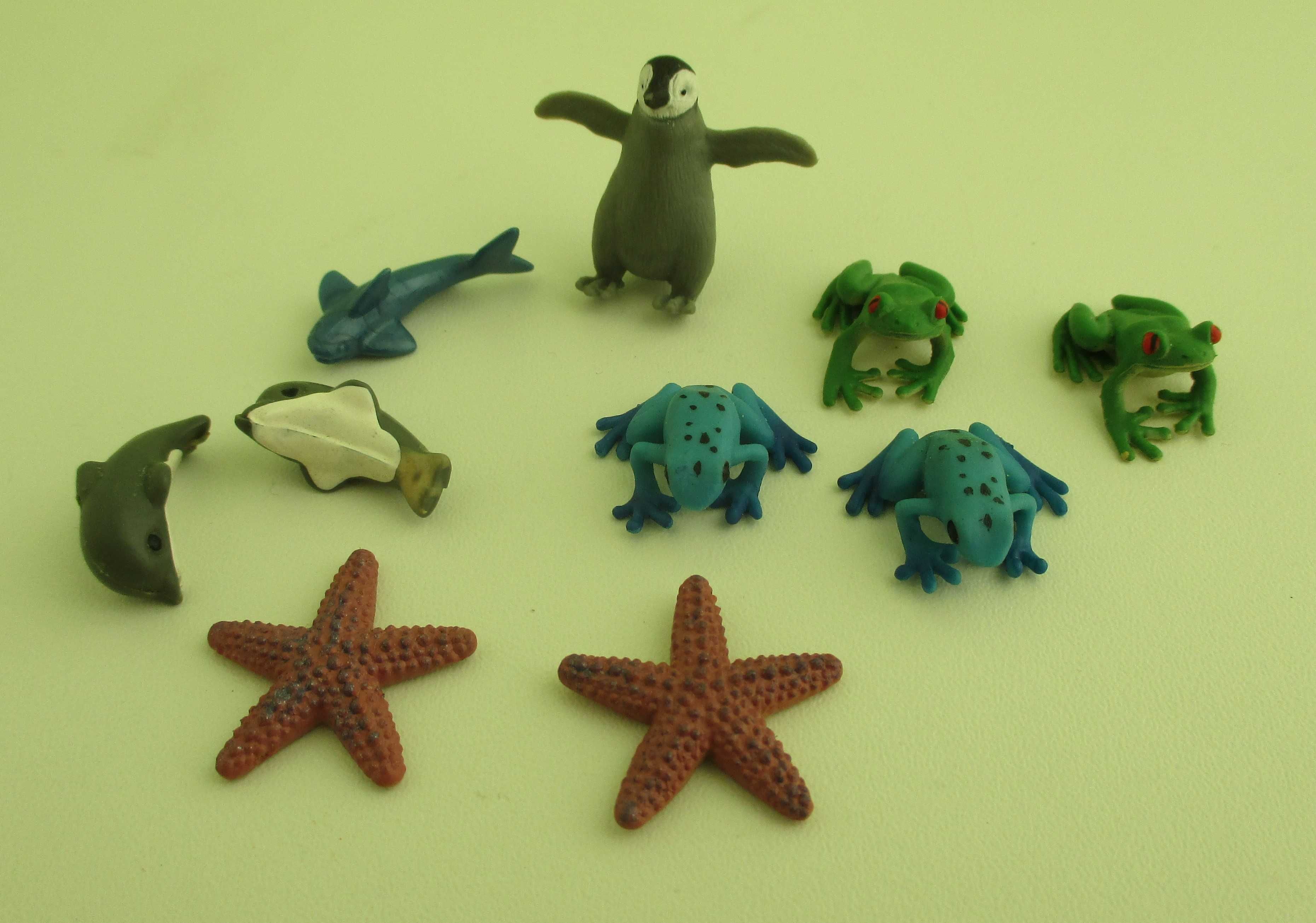 Pequeninos Animais Marinhos em PVC