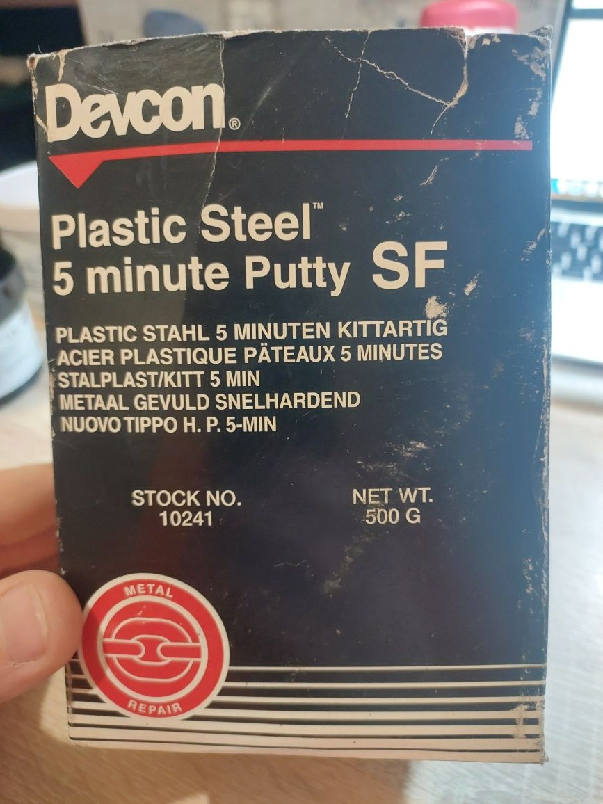 Devcon Plastic Steel Putty (Девкон, шпаклівка)