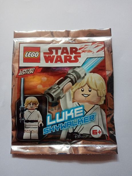 Lego nowa minifigurka figurka Luke Skywalker Star Wars