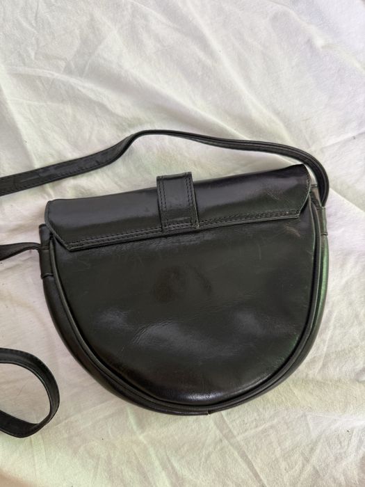Жіноча вінтажна шкіряна сумка через плече