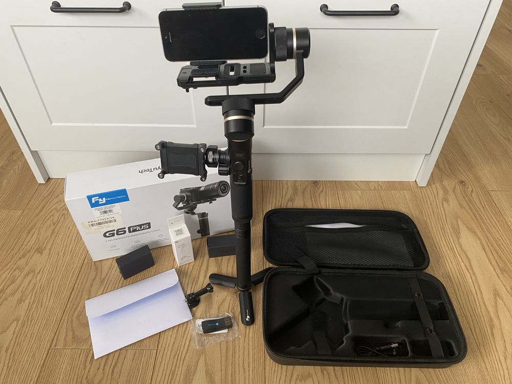 Stabilizator reczny gimbal Feiyutech G6 Plus super zestaw