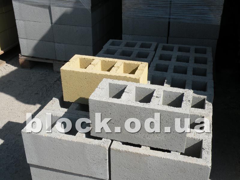 АКЦИЯ!!! КАМЕНЬ СТЕНОВОЙ, Шлакоблок, 170х170х360, 26 гр.