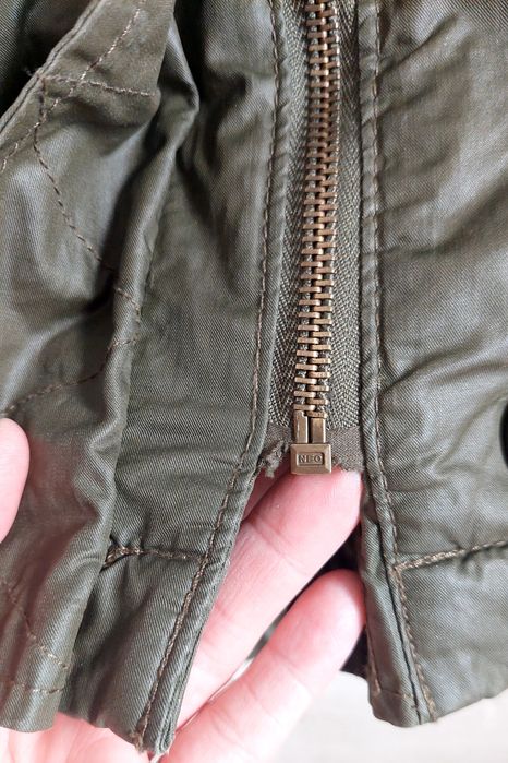 Zimowa, woskowana kurtka