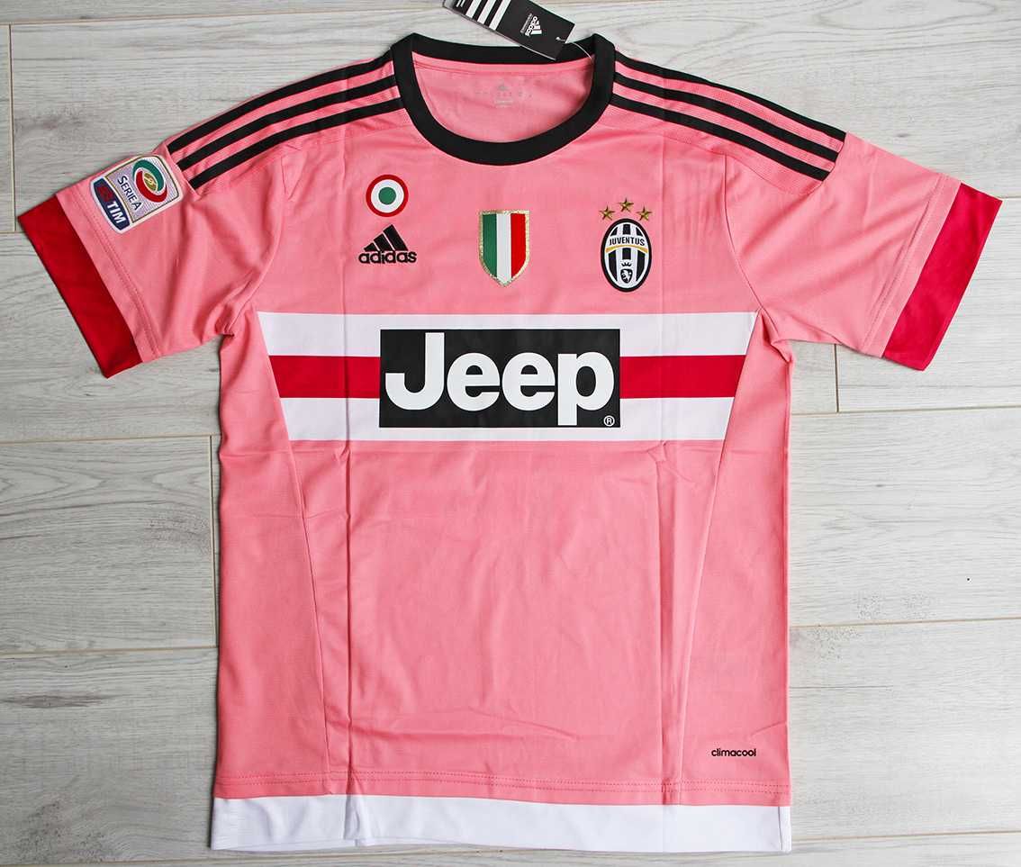 Koszulka Juventus away Retro 15/16 Adidas #10 Pogba, roz. M