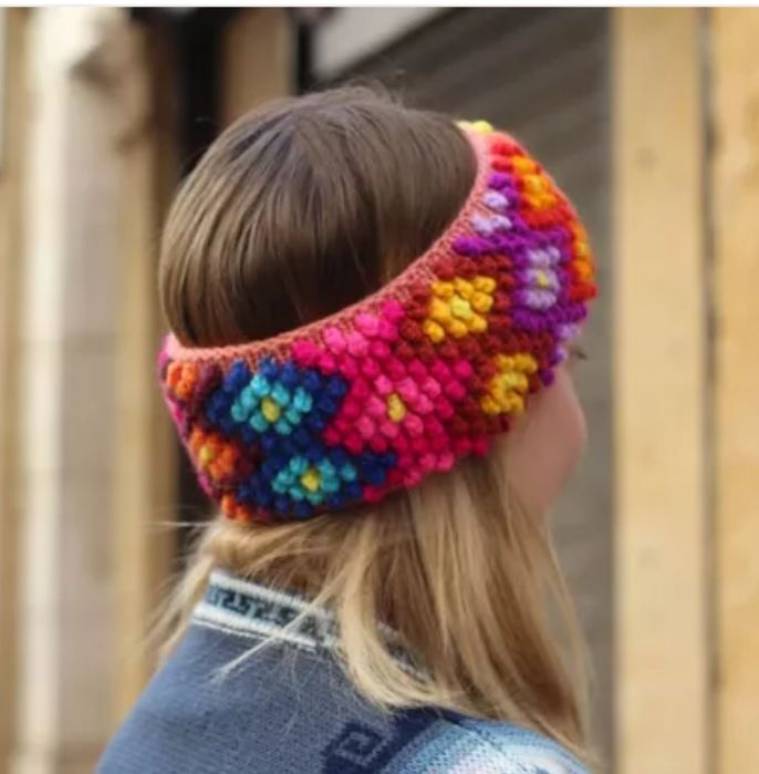 Tiara mistral em lã de Alpaca