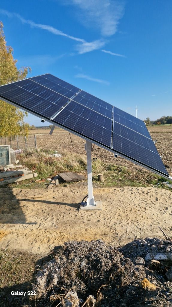 Traker / Tracker obrotowy dwuosiowy Agro-Trade  #OFF-GRID