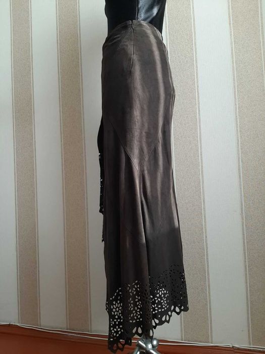 Юбка из натуральной замши. Юбка замшевая PINKO.