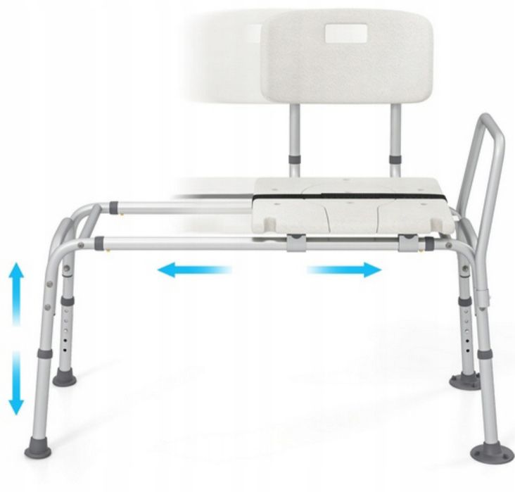 Siedzisko prysznicowe dla niepełnosprawnych Costway