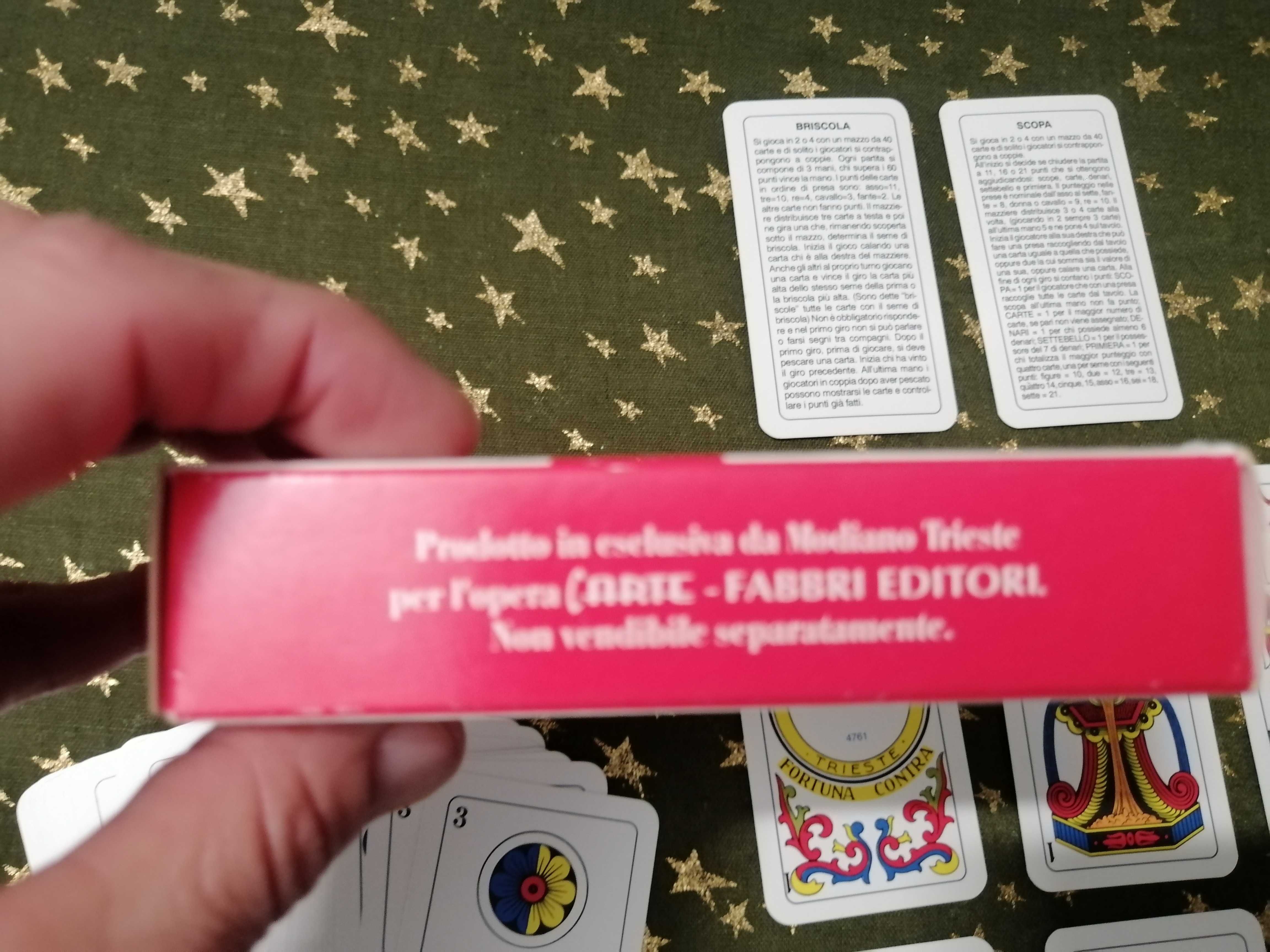 Cartas de jogo Modiano