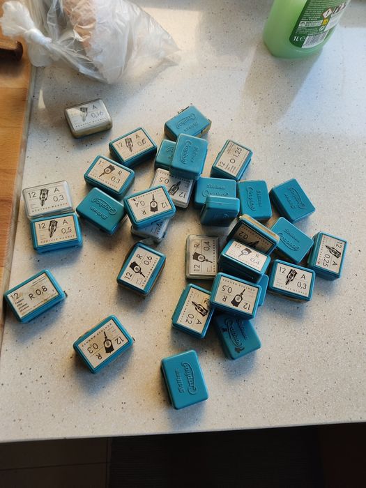 Pontas canetas técnicas Rotring nunca usadas