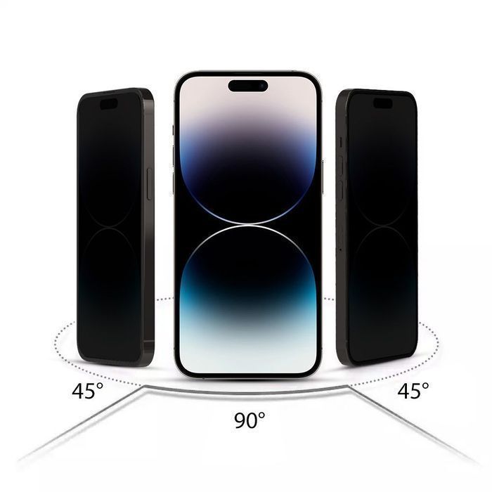 Szkło Prywatyzujące Hofi Anti Spy Glass Pro+ Iphone 15 Privacy